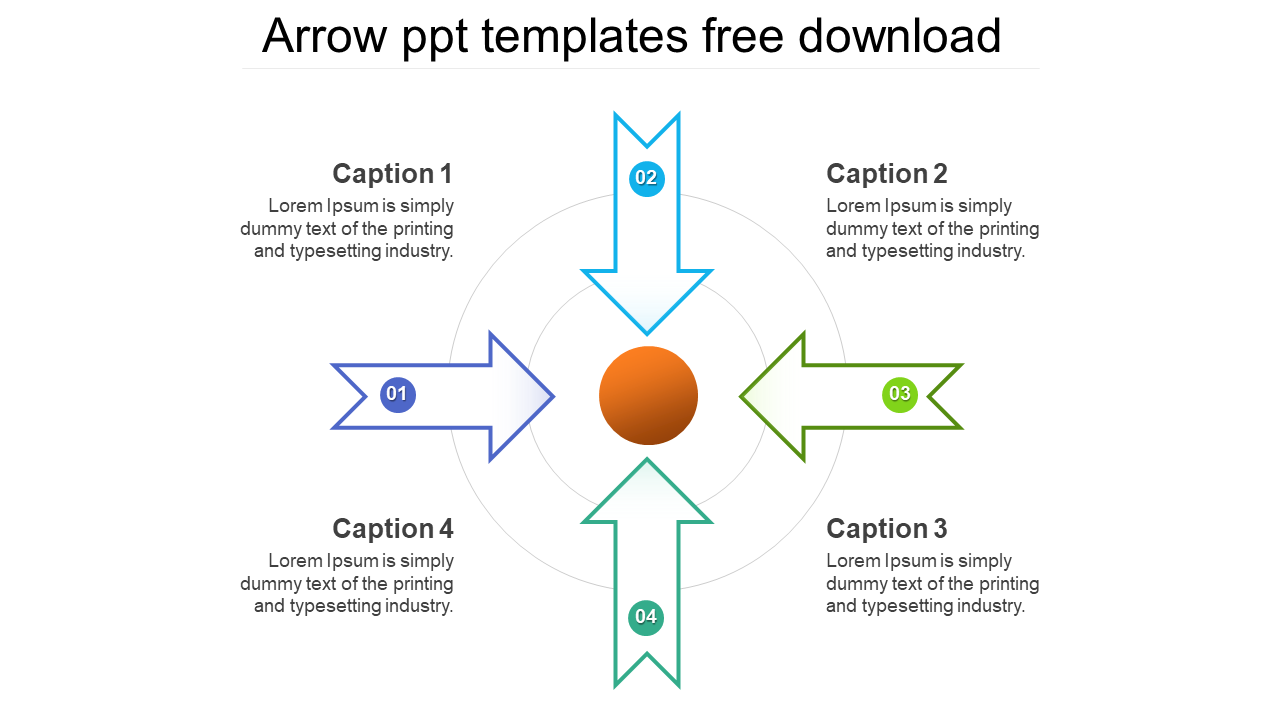 Arrow PowerPoint Template and Google Slides Themes